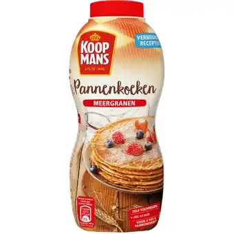 Jumbo Koopmans Schudfles pannenkoeken meergranen 175 g aanbieding