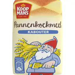 Jumbo Koopmans Pannenkoekmeel Kabouter 500 g aanbieding