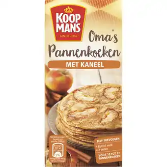 Jumbo Koopmans Oma's Pannenkoeken met Kaneel 400 g aanbieding