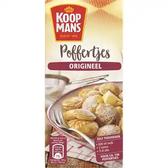 Jumbo Koopmans Poffertjes Origineel 400 g aanbieding