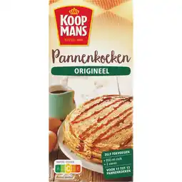 Jumbo Koopmans Pannenkoekenmix Origineel 400 g aanbieding