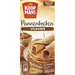 Jumbo Koopmans Pannenkoeken Volkoren 400 g aanbieding