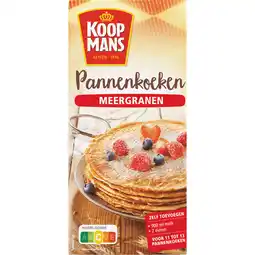 Jumbo Koopmans Pannenkoekenmix Meergranen 400 g aanbieding