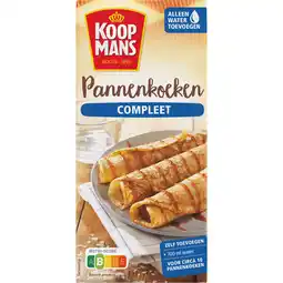 Jumbo Koopmans Pannenkoekenmix Compleet 400 g aanbieding
