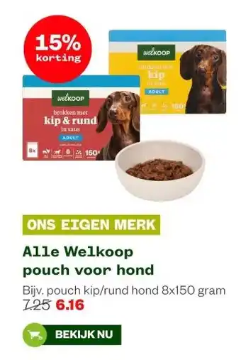 Welkoop Alle Welkoop pouch voor hond aanbieding