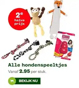 Welkoop Alle hondenspeeltjes aanbieding