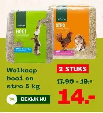 Welkoop Welkoop hooi en stro 5 kg aanbieding