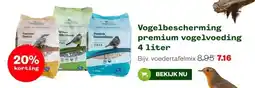 Welkoop Vogelbescherming premium vogelvoeding 4 liter aanbieding