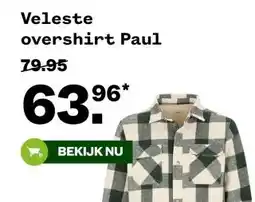 Welkoop Veleste overshirt Paul aanbieding