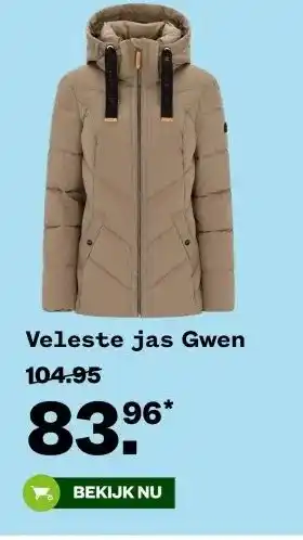 Welkoop Veleste jas Gwen aanbieding