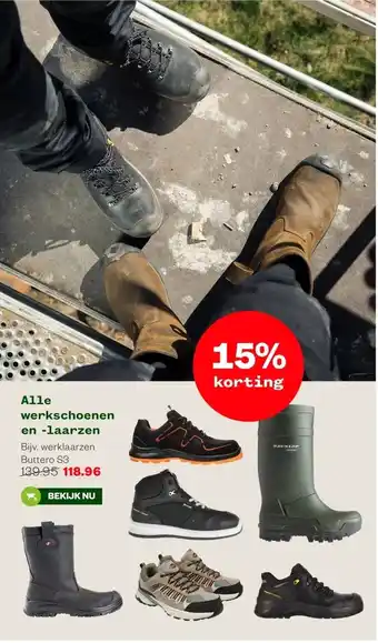 Welkoop Alle werkschoenen en -laarzen aanbieding