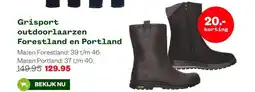 Welkoop Grisport outdoorlaarzen Forestland en Portland aanbieding