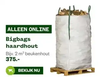 Welkoop Bigbags haardhout aanbieding