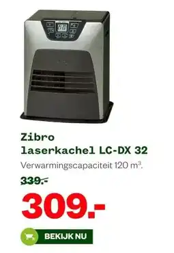 Welkoop Zibro laserkachel LC-DX 32 aanbieding