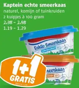 Poiesz Kaptein echte smeerkaas aanbieding