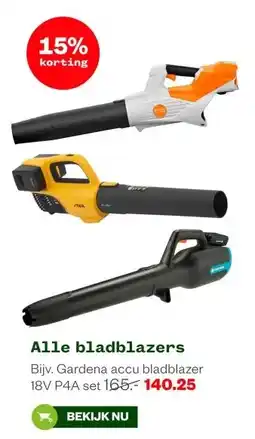 Welkoop Alle bladblazers aanbieding