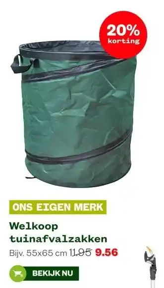 Welkoop Welkoop tuinafvalzakken aanbieding