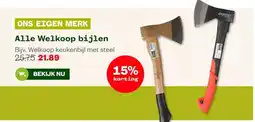Welkoop Alle Welkoop bijlen aanbieding