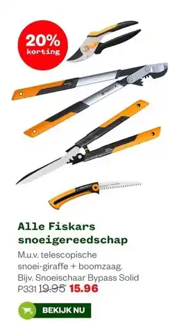Welkoop Alle Fiskars snoeigereedschap aanbieding