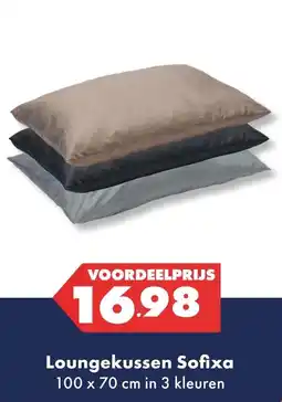 Huisdier Voordeelshop Loungekussen Sofixa aanbieding