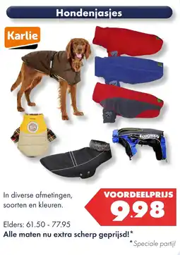 Huisdier Voordeelshop Hondenjasjes aanbieding