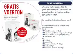 Huisdier Voordeelshop GRATIS VOERTON aanbieding