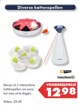 Huisdier Voordeelshop Diverse kattenspellen aanbieding