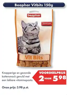 Huisdier Voordeelshop Beaphar Vitbits 150g aanbieding
