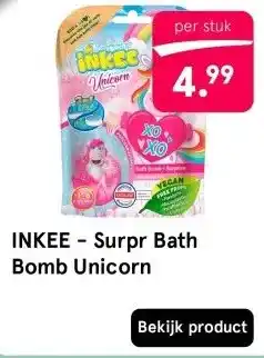 Etos INKEE - Surpr Bath Bomb Unicorn aanbieding