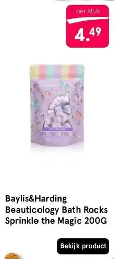 Etos Baylis&Harding Beauticology Bath Rocks Sprinkle the Magic 200G aanbieding