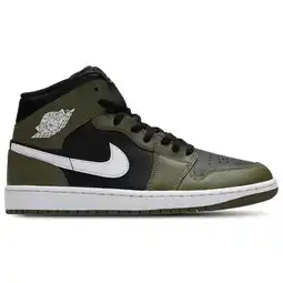Foot Locker Jordan Aj1 Sneakers Heren - Zwart - Maat 42.5 - Leer aanbieding
