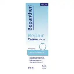 De Online Drogist Bepanthen Repair Creme Spf 25 aanbieding