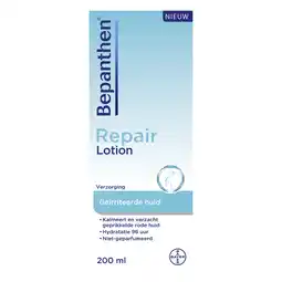 De Online Drogist Bepanthen Repair Lotion Geïrriteerde Huid aanbieding