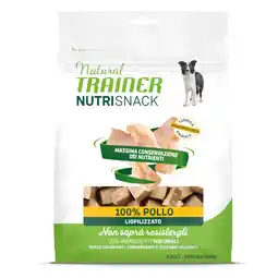 Zooplus 50g Natural Trainer Nutri Snack Gevriesdroogde Brokken Volwassen Kip Hondensnacks aanbieding