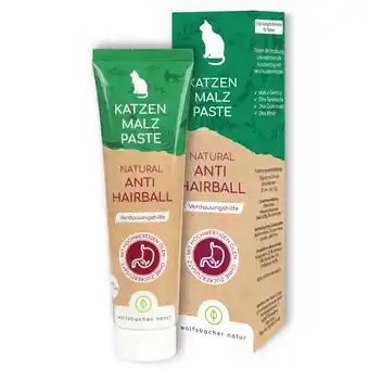 Zooplus 100g Wolfsbacher Nature Anti-Haarbal pasta aanvullend diervoeder voor honden aanbieding