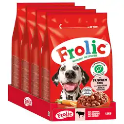 Zooplus Frolic Complete Rund, Worteltjes en Granen Hondenvoer - 6 kg (4 x 1,5 kg) aanbieding