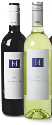 Sligro Höpler Blaufränkisch Grüner Veltliner aanbieding