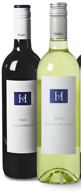 Sligro Höpler Blaufränkisch Grüner Veltliner aanbieding