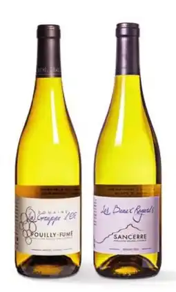 Sligro Michel Girault Pouilly Fumé, Domaine la Grappe d'Or Sancerre Domaine les Beaux Regards aanbieding