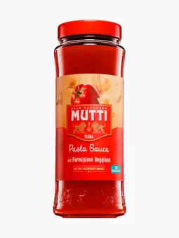 Flink Mutti Pastasaus Parmigiano Reggiano 400g aanbieding