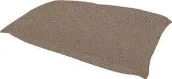 Intratuin Overseas Petlife hondenkussen Teddy taupe 100 x 70 x 10 cm aanbieding