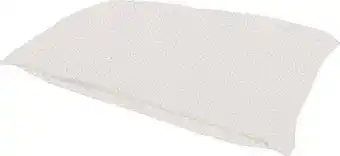 Intratuin Overseas Petlife hondenkussen Teddy wit 100 x 70 x 10 cm aanbieding