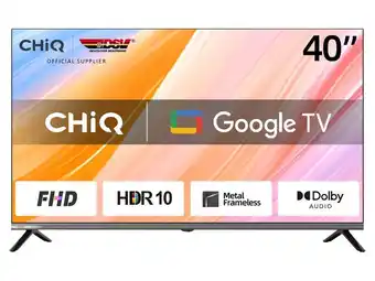 Lidl Chiq 40 inch Full HD LED Smart Google TV aanbieding