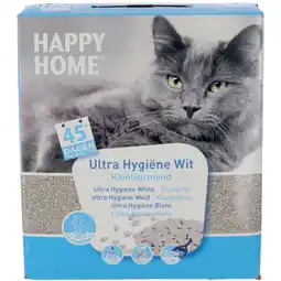 Pets Place Happy Home Hygiene Ultra Hygiene Wit - Kattenbak - 10 l aanbieding