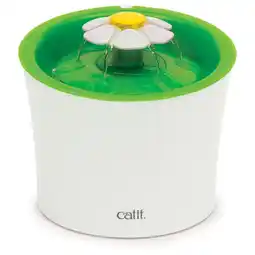 Pets Place Catit Drinkfontein Bloem Senses - Kattendrinkbak - 3 l Wit Groen aanbieding