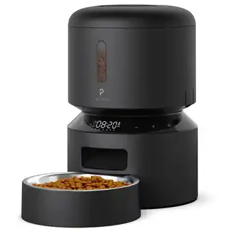 Pets Place Petlibro Granary Automatische Voerbak - Kattenvoerbak - 3 l Zwart aanbieding