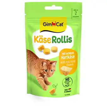 Pets Place Gimcat Kaas Rollis - Kattensnack - Kaas 40 g aanbieding