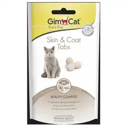 Pets Place Gimcat Skin & Coat Tabs - Kattensnack - 40 g aanbieding