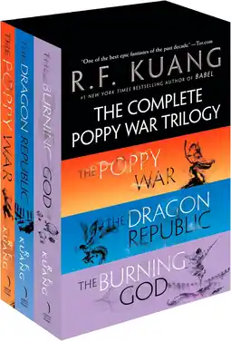 Amazon The Complete Poppy War Trilogy Boxed Set: The Poppy War / The Dragon Republic / The Burning God: 1-3 aanbieding