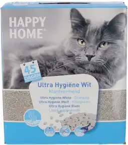 Pets Place Happy Home Kattenbakvulling Ultra White - Kattenbakvulling - 10 l aanbieding